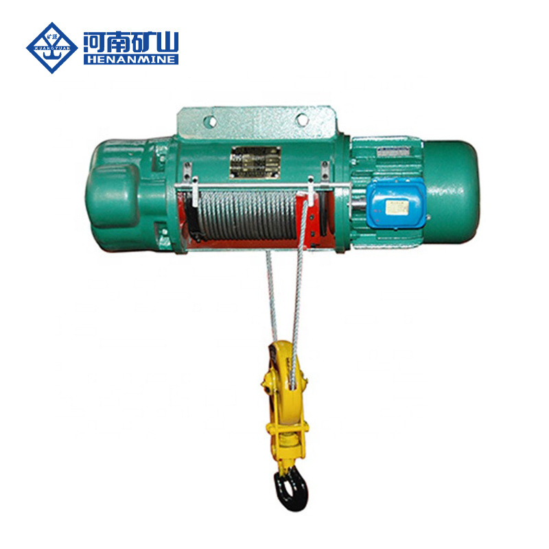 250 kg 500 kg 1 ton 2 ton made in China Full-tonnage Manual control small electric wire rope hoist