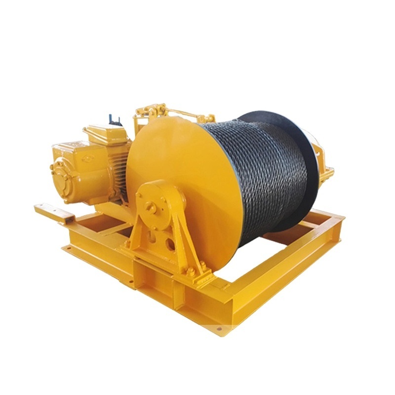 Customized 1ton 3ton 5ton High quality electric hydraulic pulling lifting winch windlass remote control