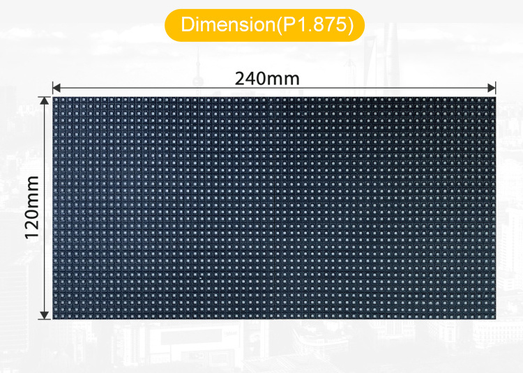 wholesale high brightness customized  soft module screen half sphere led display p4 indoor soft led display module