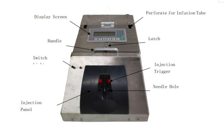 Air Pump Automatic Vaccine Injection Machine Poultry Farm Adult Chicken Automatic Vaccine  Electric Syringe Machine