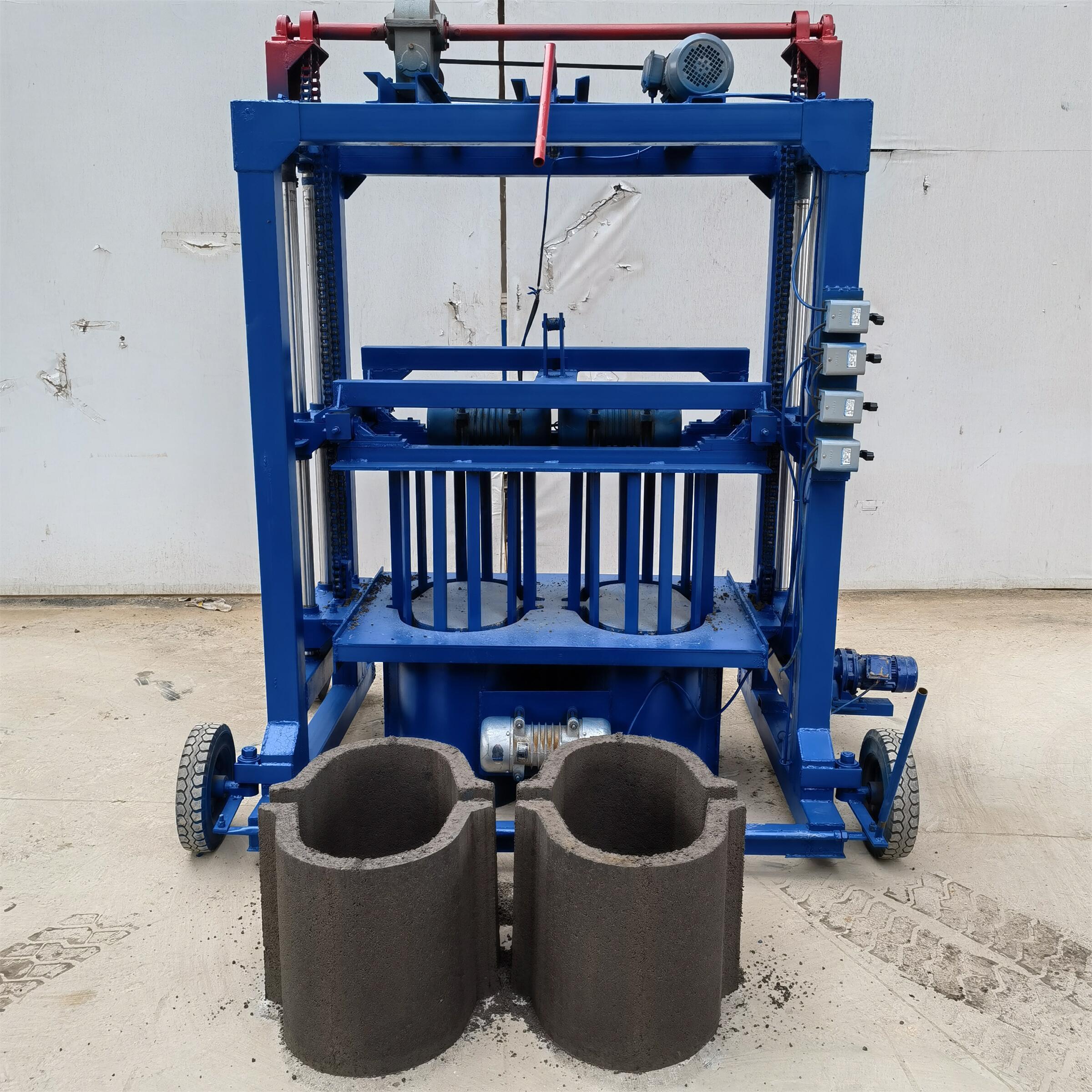 Best Selling Precast Concrete Water Transfer Canal Forming Machine Opening Length 400mm Concrete Irrigation Canal Making Machine