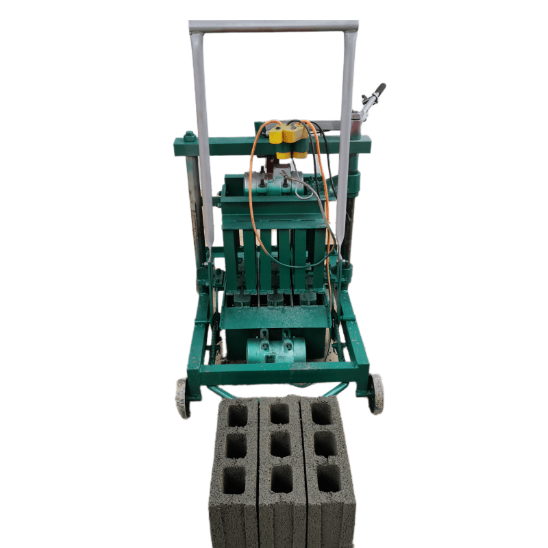 Cost saving mexican cement block machine. Small concrete block machine. Mobile cement block making machine