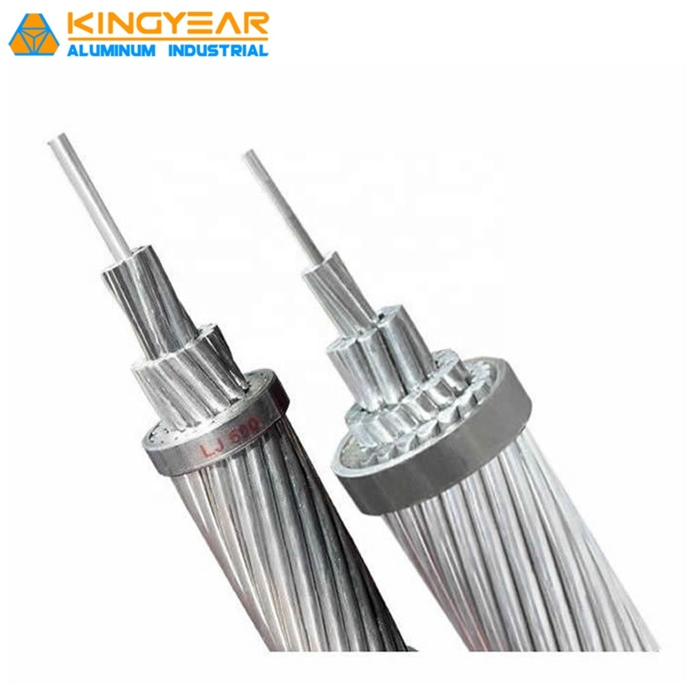 1/0 2/0 AWG Stranded Aluminum Alloy Conductor Wire Bare Conductor AAC/ACSR/ABC/AAAC Aluminum Electrical Wire