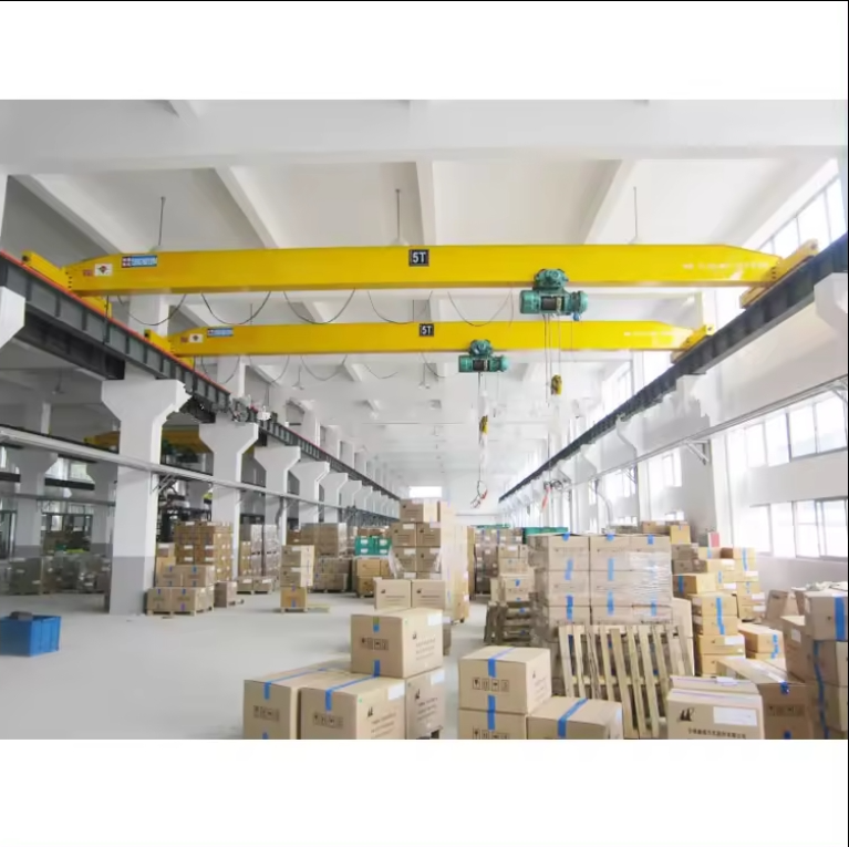 Factory direct wireless remote control single beam 20 tons 8 tons electric bridge crane 5 tons