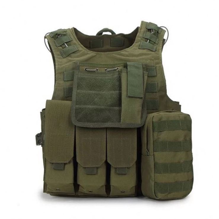 Men Tactical Unloading Hunting Molle Vest Combat Training Camo Security Plate Carrier Vests