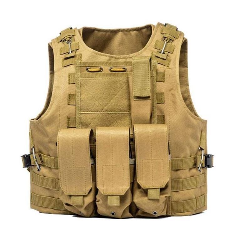 Men Tactical Unloading Hunting Molle Vest Combat Training Camo Security Plate Carrier Vests