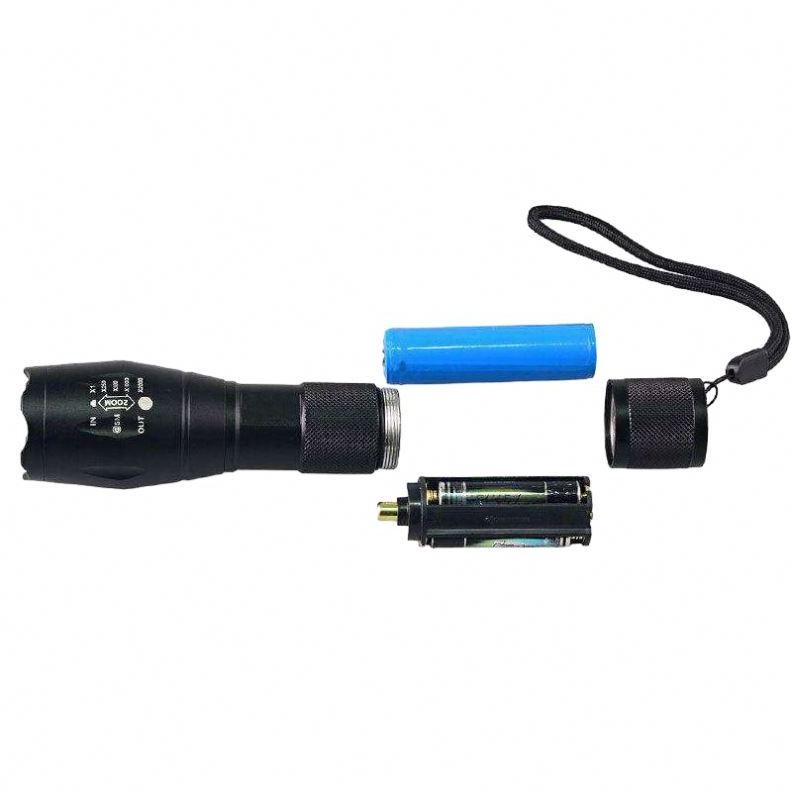 High Lumens 100000 Long Range Powerful Waterproof Multifunctional Recargable Linterna Torches Flashlights