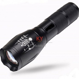 Free Shipping Waterproof 1000 lumen Zoom Torch 10w XML T6 Tactical Linterna de led Flashlight Mini FlashlightS