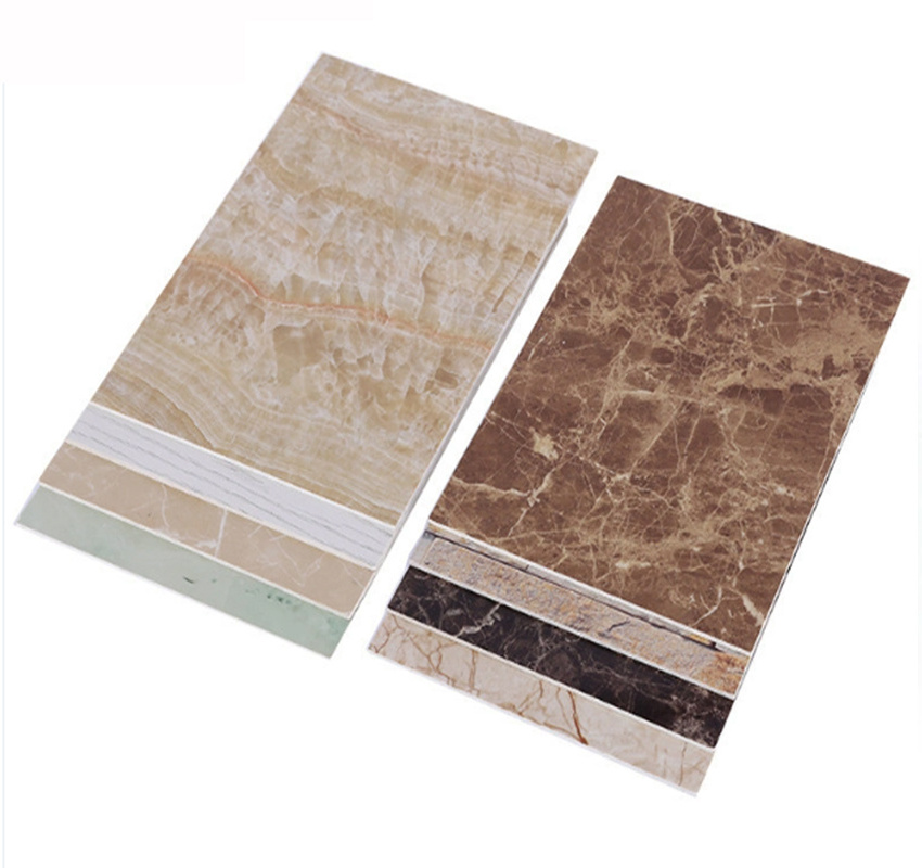 1220*2440*3mm Water Proof UV Board 3D Print Sheet Flexible PVC Marble Sheet for Wall Decoration