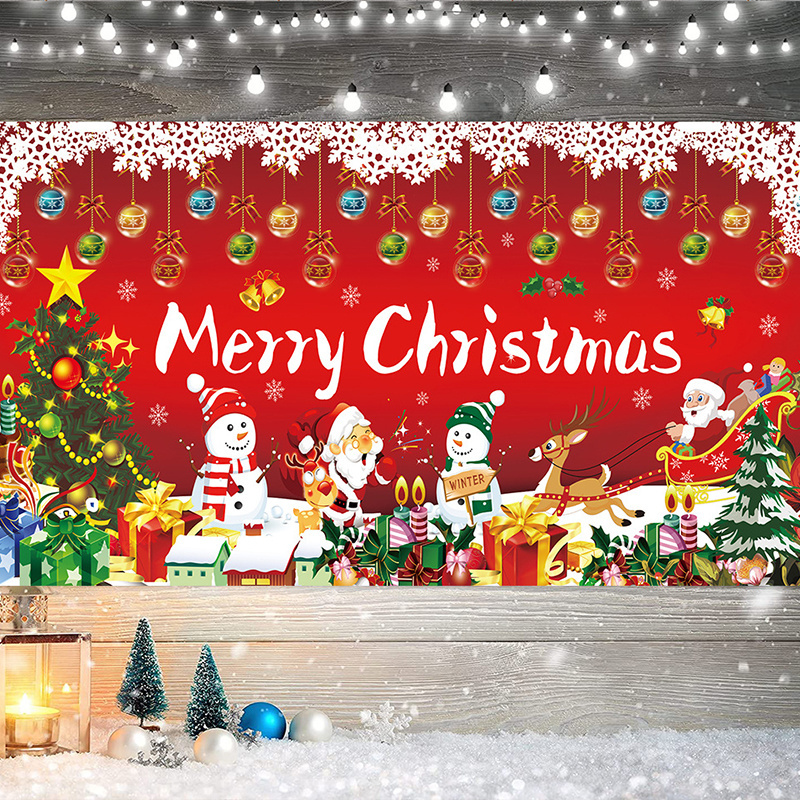 Custom Christmas Murals, 3d Festive Ball Party Wallpaper, Living Room Bedroom Children's Photo Studio Background Wallpaper