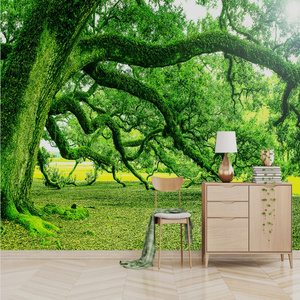 Nature Green Tree Green Vine Washable Wallpaper Mural Wallpaper 3d Wallpaper Home Decoration