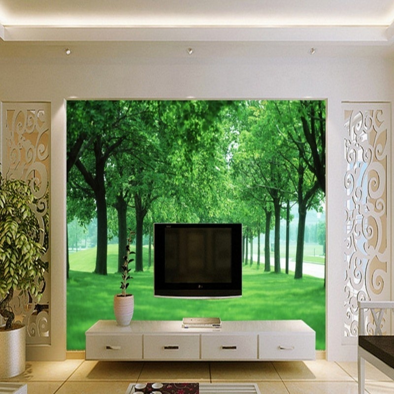 Floor Wallpaper Grass Forest Murals Custom Living Room Peel And Stick Wallpaper Wallpaper Mural Abstract