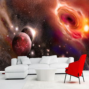 Custom Any Size 3D Photo Wallpaper Beautiful Universe Starry Galaxy Large Mural Wall Painting Wallpapers For Living Room Bedroom