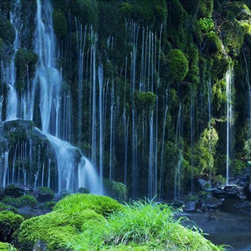 Waterfall Landscape Custom 3D Photo Wallpaper Natural Scenery Wall Murals Decals Home Decor Wallpaper Roll For Bedroom Walls