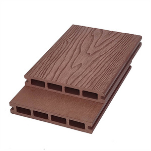 Outdoor Wood Recycled Plastic Solid Composite WPC Decking Co-extrusion Outdoor Flooring Garden Floor Deck