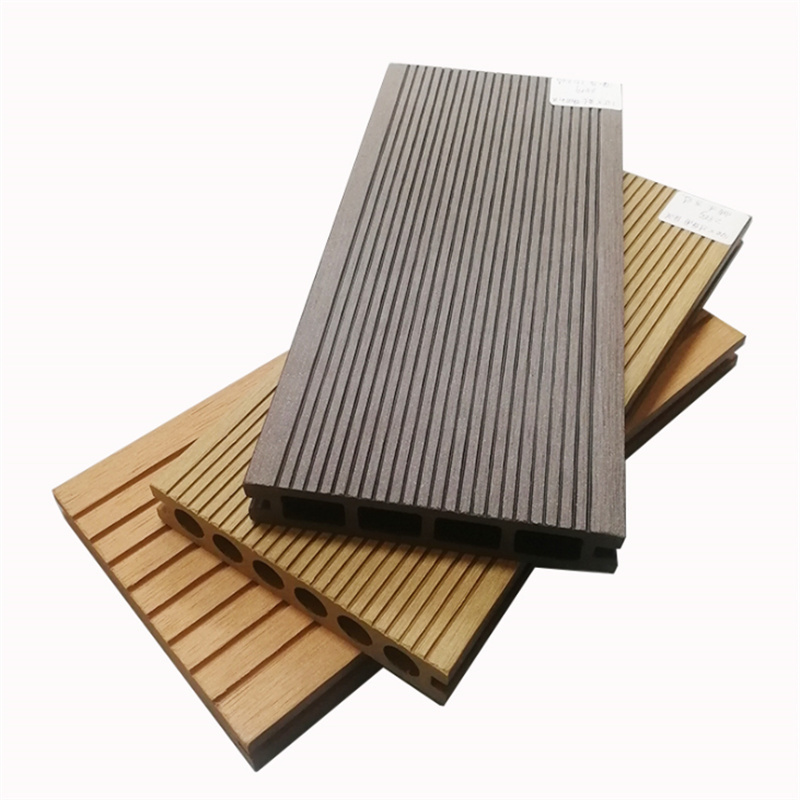 Eco-friendly Fireproof Aluminum Composite Decking Board Waterproof Extruded Aluminum Decking Outdoor Floor Plank