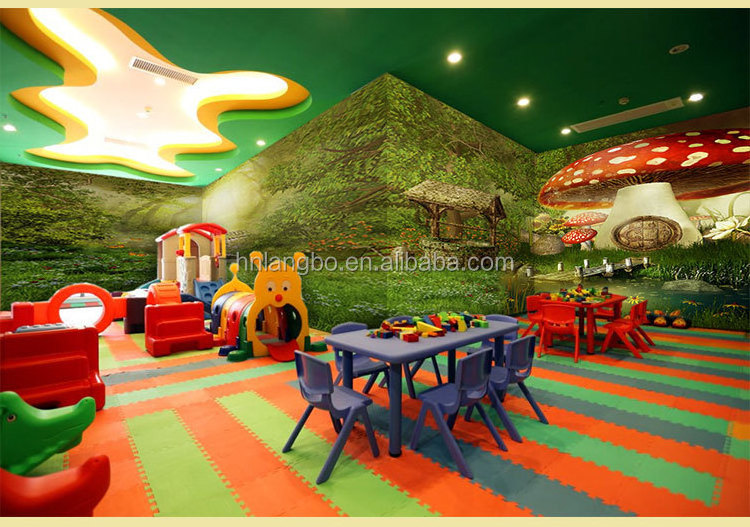 Fairy Tale Forest cartoon 3D Wallpaper decoration children room bedroom kindergarten wallpaper mural