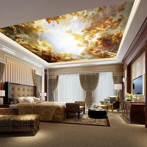 cosmos wallpaper European style large scale mural living room ceiling wallpaper mural