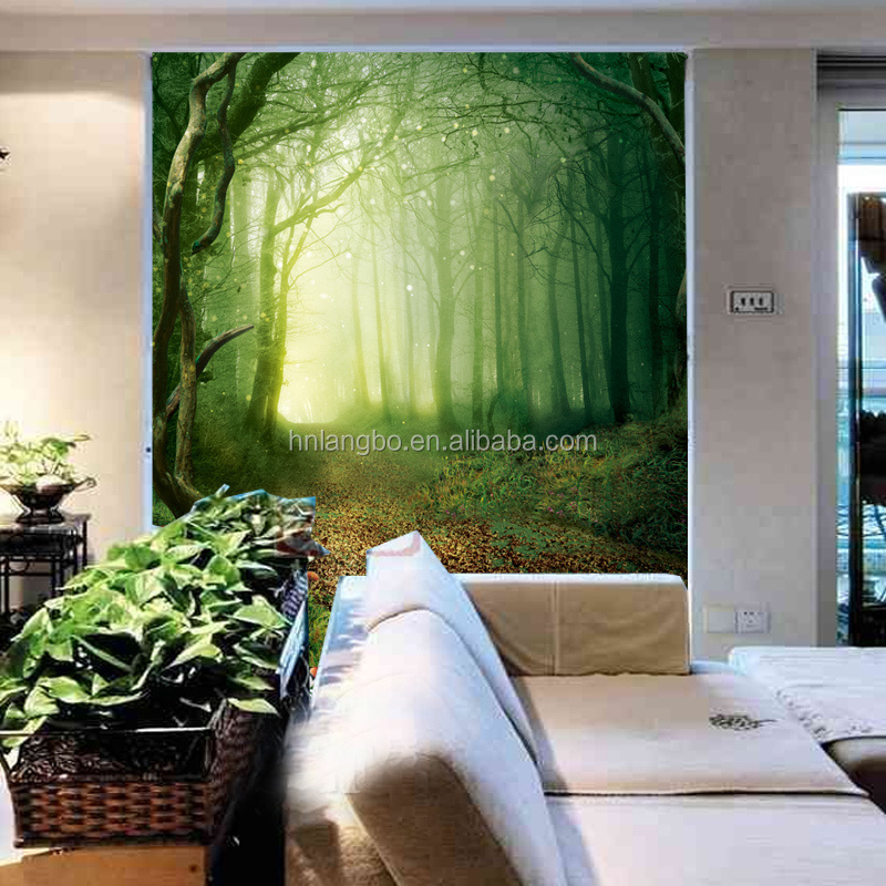 Forest wallpaper living room TV wall mural wallpaper Nature Fantasy wallpaper mural