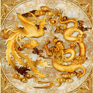 3d Sticker Wallpaper Chinese Dragon Phoenix HD Mural Wallpaper Making Machine Price Transparent Wallpaper