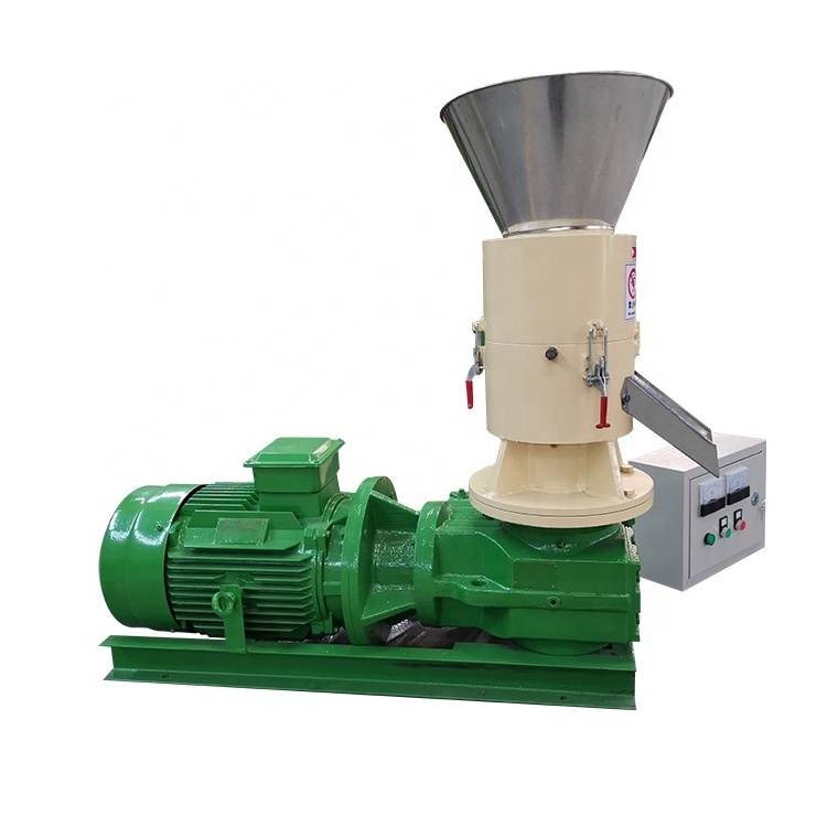 Flat die pelletizer wood pellet machine homemade wood pellet machine