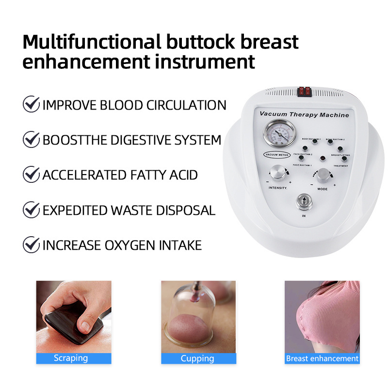 cheap price buttocks enlargement cup vacuum therapy cupping machine butt breast