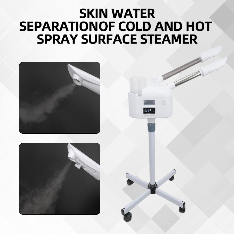 Customized Logo Face Cold Hot Spa Vapozone Facial Steamer Machine