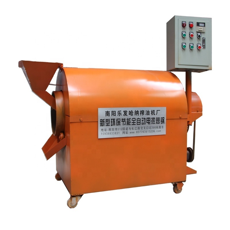 gas method roasting peanuts roaster machine cashew nut roasting machine