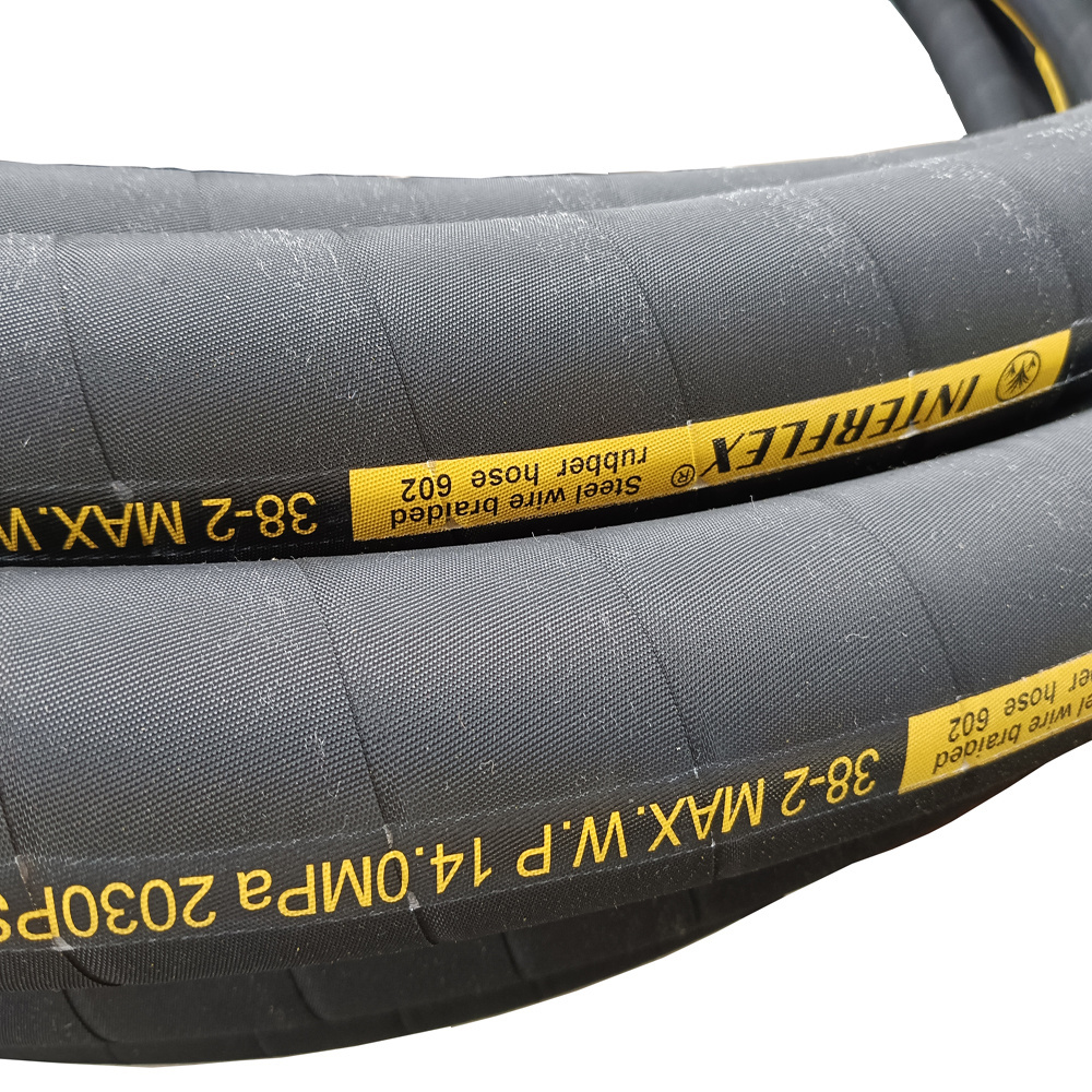 3/8 Inch 602 Hydraulic Rubber Hose 300 bar High Pressure Flexible Hose