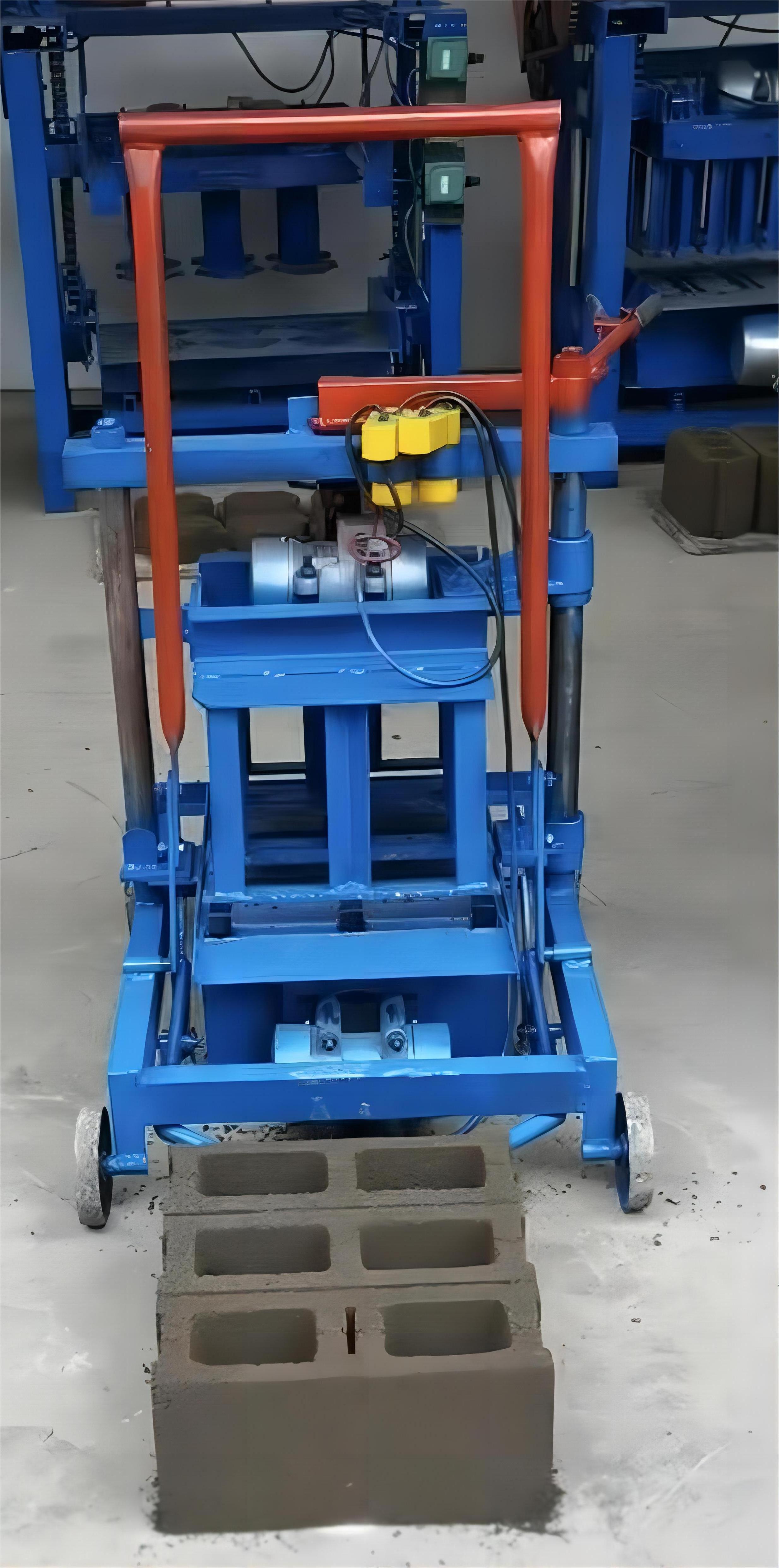 Automatic hydraulic small brick making machine interlocking paving cement block forming machine for sale