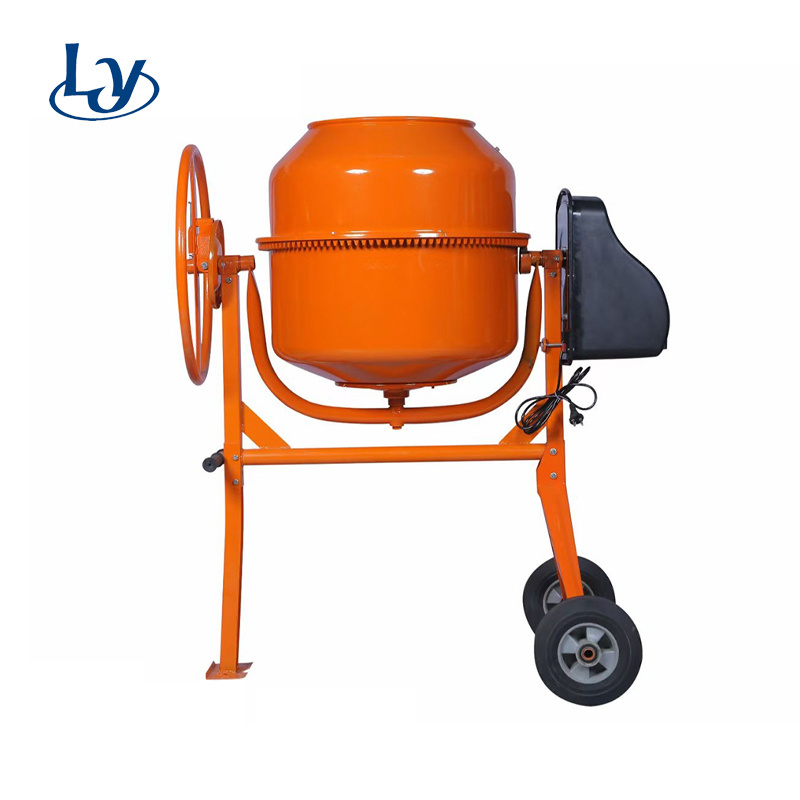 Small Concrete Mixer QB200L/220L/240L Gasoline/Electric Concrete Mixing Motor Portable Concrete Mixer Machines Prices