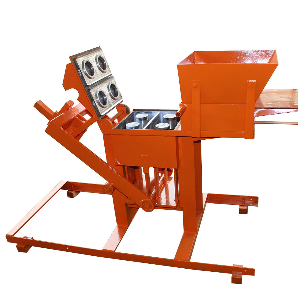 Manual clay soil interlocking lego block making machine Kenya compressed block making machine