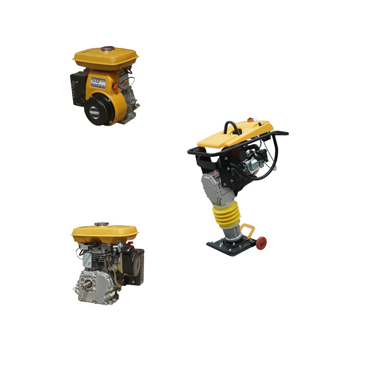 Gasoline/Diesel Engine Tamping Rammer High Quality Compactador RM80 compactors tamping rammer