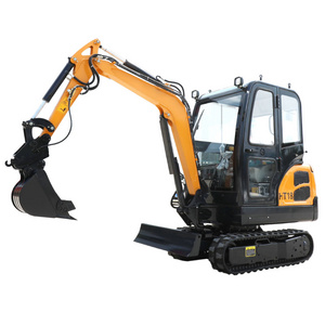 Hot Sale Crawler Wheel Mini Hyundai Caterpillar Machine Doosan Excavator For Sale In China 1.8 Ton Mini Excavator