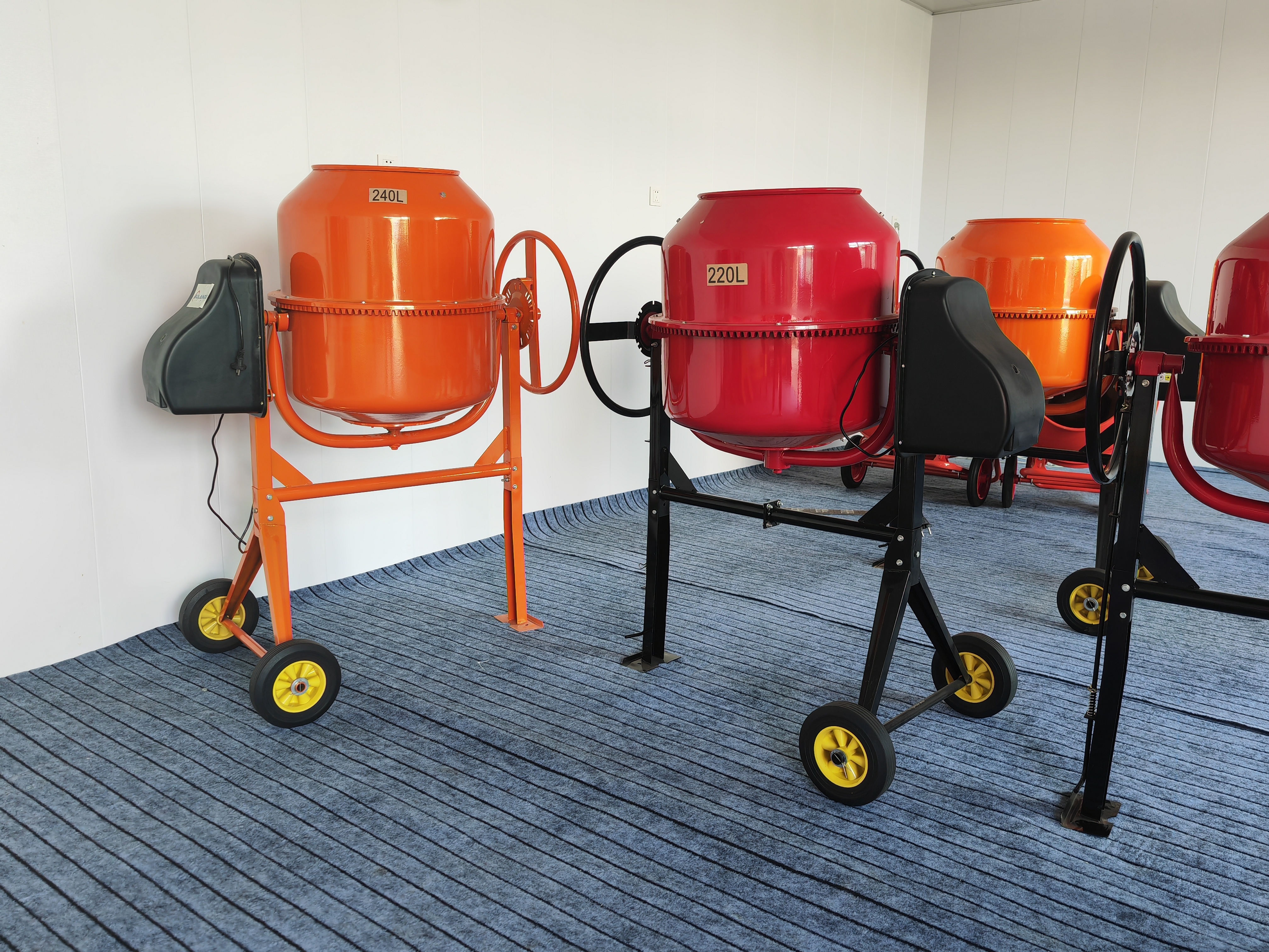 factory wholesale cement mixer drum 1 cubic meter concrete mixer portable cement mixer