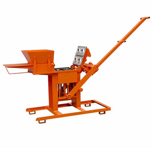 Manual clay soil interlocking lego block making machine Kenya compressed block making machine