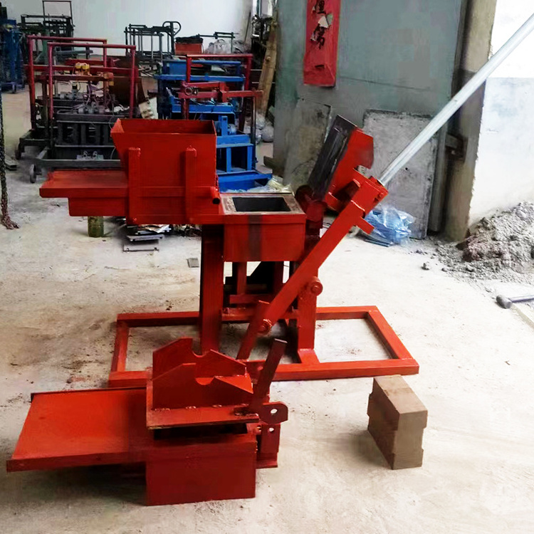 Manual clay soil interlocking lego block making machine Kenya compressed block making machine