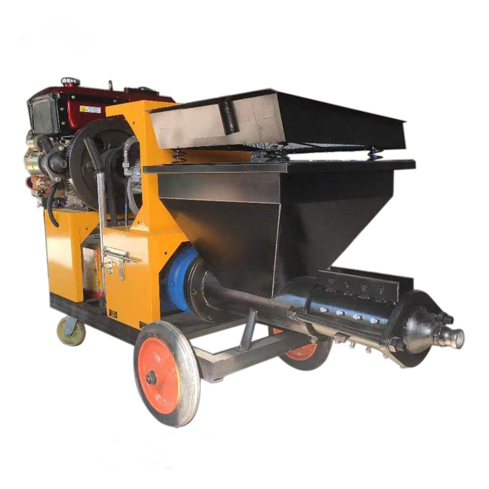 Diesel Engine Spraying Plaster Cement Plastering Spray Factory Direct Gunite Diesel Mortar Sprayer Machines