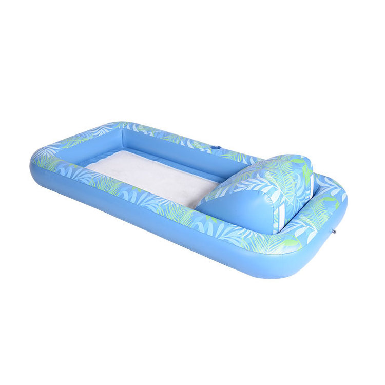 Water Lounger hammock inflatable floating bed outdoor Inflatable floating pool chair swimming pool float hammock