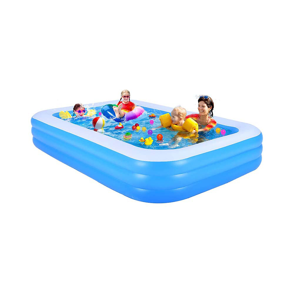 Wholesale custom above ground Large inflatable pool for kids outdoor family lounge pools kids swimming pool