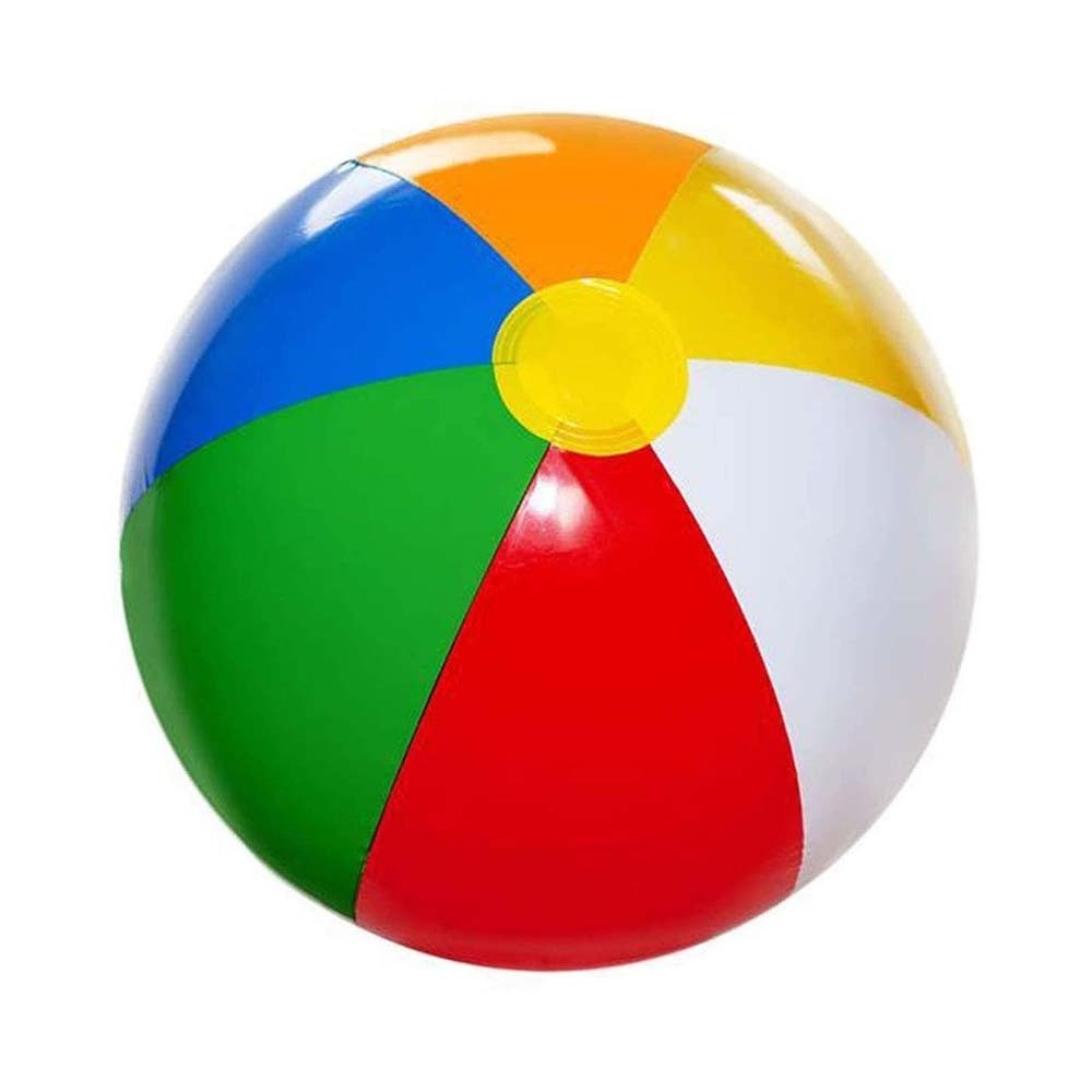 Custom inflatable beach ball Clear PVC inflatable pool toys Sea entertainment toys beach hitting ball for kids and adult