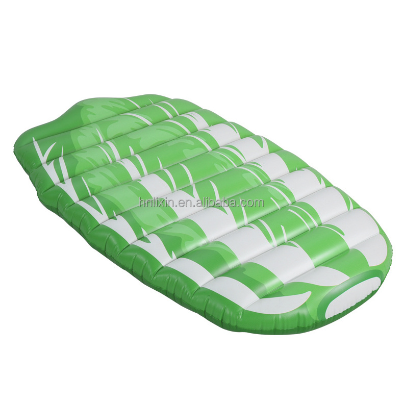 Summer flip flops inflatable rider water pool floating mat shoe for lake inflatable slipper air mattress floating row