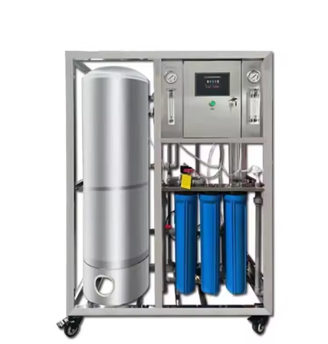 500LPH Pure water reverse osmosis system industrial RO water filter water treatment plant purifier