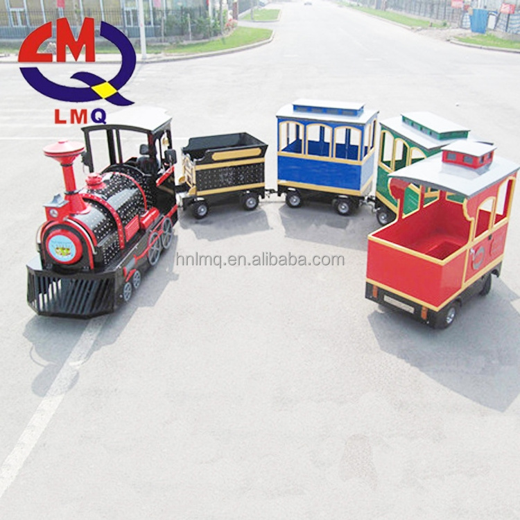 China top brand trackless road train amusement park rides kiddie train