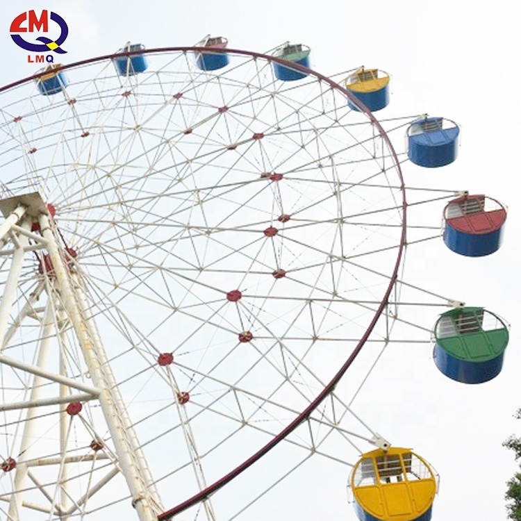 Amusement park air condition cabin ferris wheel Christmas amusement rides fairground park ferris wheel for sale