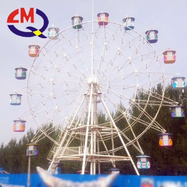 Amusement park air condition cabin ferris wheel Christmas amusement rides fairground park ferris wheel for sale