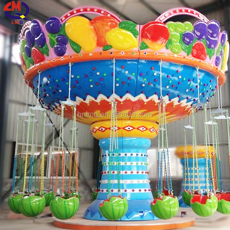 Outdoor fairground Games Manege Forain Swinger Flying Chairs for Sale