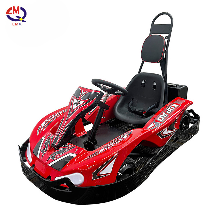 Electric Racing Go Karting Cars 350W Double Driving Big Power Pedal Go Karts For Kids Adult 48V 12Ah Go Kart