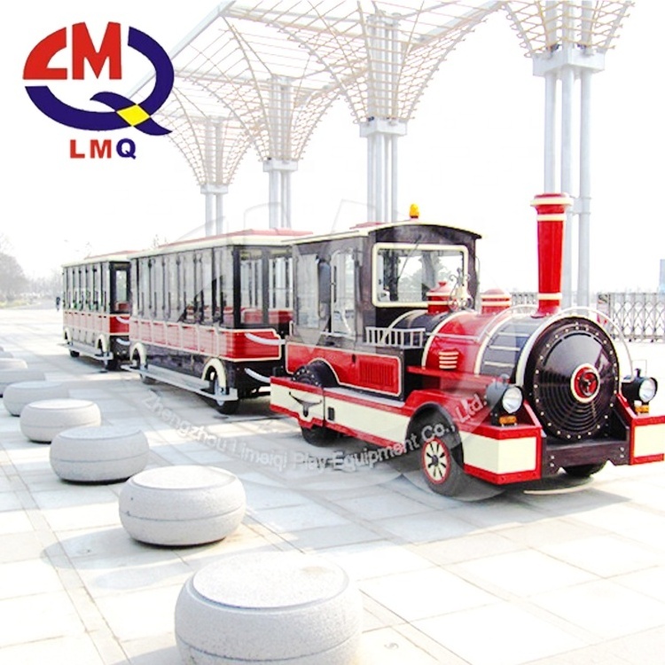 amusement park tourist trackless train rides for sale