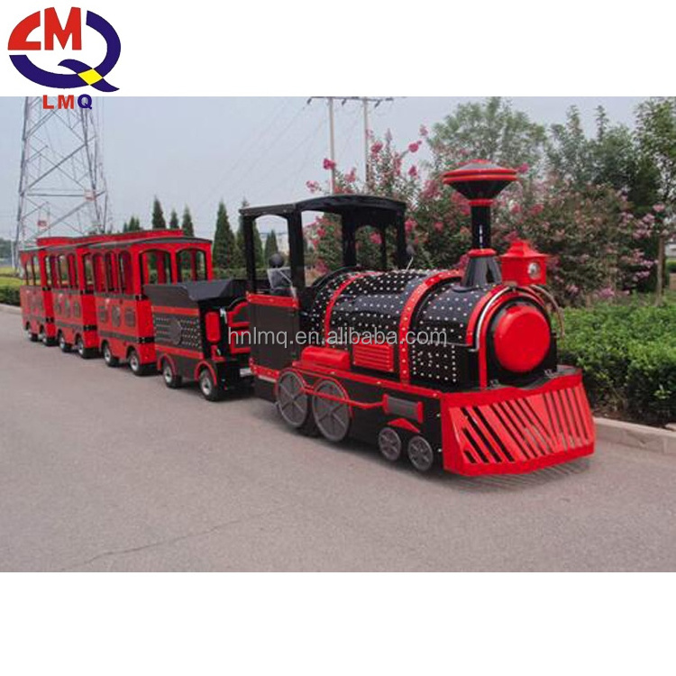 China top brand trackless road train amusement park rides kiddie train